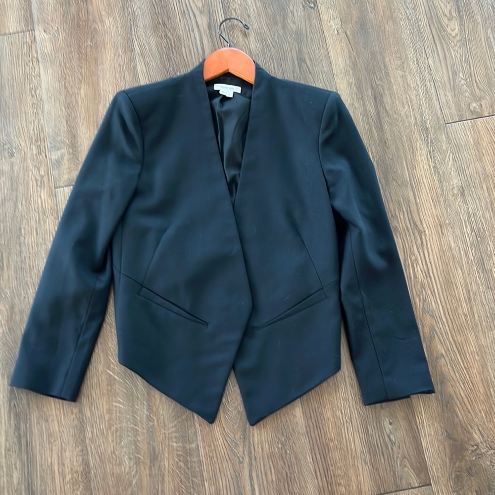 Helmut Lang classic tuxedo blazer. Black. Size 2.